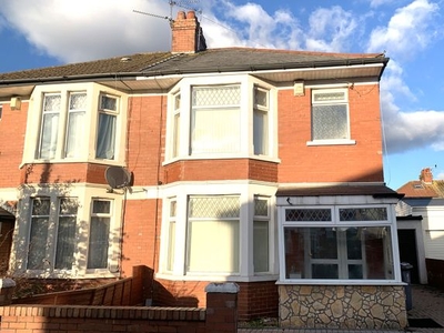 Semi-detached house to rent in Avondale Crescent, Cardiff CF11