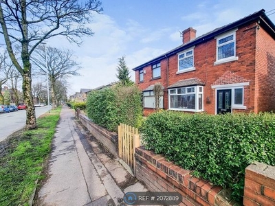 Semi-detached house to rent in Moss Lane, Whitefield, Manchester M45