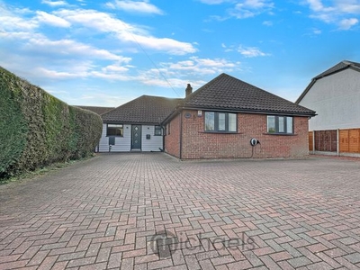 Detached bungalow for sale in Halstead Road, Eight Ash Green, Colchester CO6