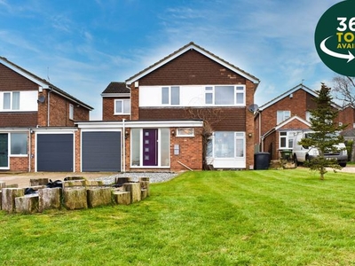 Link-detached house for sale in Baldwin Rise, Broughton Astley, Leicester LE9