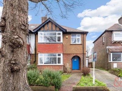Semi-detached house for sale in Hove Park Road, Hove BN3