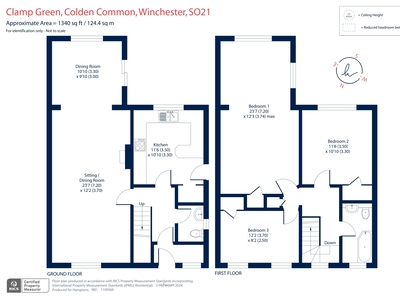 3 bedroom property for sale in Clamp Green, Winchester, SO21