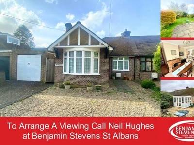 2 Bedroom Semi-detached Bungalow For Sale In St. Albans, Hertfordshire