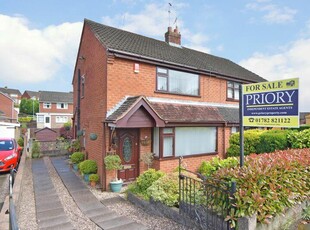 2 bedroom semi-detached house for sale in Southborough Crescent, Bradeley, Stoke-On-Trent, ST6