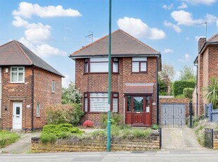 3 bedroom detached house for sale in Perry Road, Sherwood, Nottinghamshire, NG5 1GS, NG5