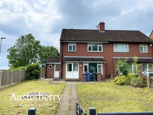 3 bedroom semi-detached house for sale in Cornhill Road, Chell, Stoke on Trent, ST6