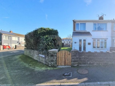 Semi-detached house for sale in The Dell, Bryncethin, Bridgend County. CF32