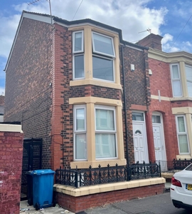 3 bedroom end of terrace house for rent in Leopold Road, Kensington, Liverpool , L7