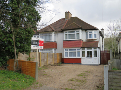 3 bedroom semi-detached house for rent in Elms Lane, Wembley, Middlesex, Middlesex HA0