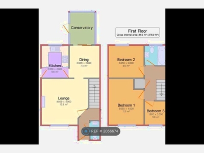 3 Bedroom Semi-Detached House To Rent