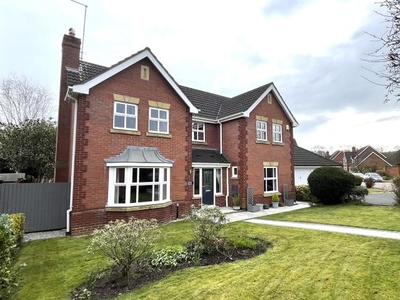 Detached house for sale in Lakeside Close, Baldwins Gate, Newcastle-Under-Lyme ST5