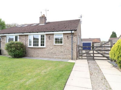 Semi-detached bungalow for sale in St. Oswalds Close, Wilberfoss, York YO41