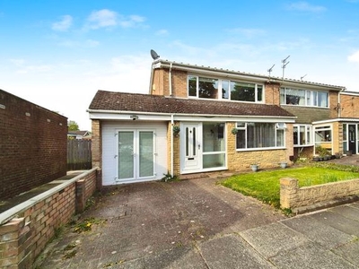 Semi-detached house for sale in Grindon Close, Cramlington NE23