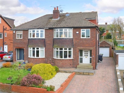 Semi-detached house for sale in Moseley Wood Drive, Cookridge, Leeds, West Yorkshire LS16