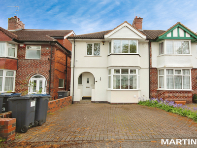 Semi-detached house for sale in Wentworth Park Avenue, Harborne B17