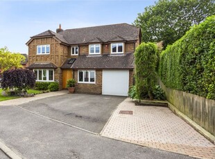Detached house for sale in Halls Farm Close, Winchester, Hampshire SO22
