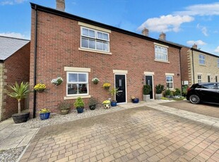 Semi-detached house for sale in Knights Road, Morpeth NE65