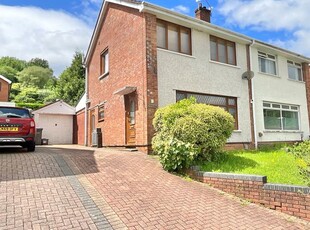Semi-detached house for sale in Thornhill Close, Upper Cwmbran, Cwmbran NP44