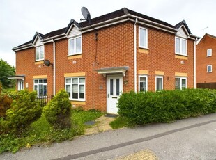 Semi-detached house to rent in Hevea Road, Stretton, Burton-On-Trent DE13
