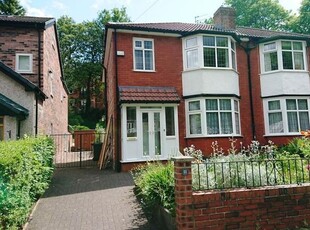 Semi-detached house to rent in Mayfield Road, Salford M7