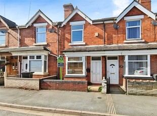 Terraced house to rent in Kimberley Road, Newcastle, Staffordshire ST5