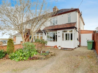 Semi-detached house for sale in Nuneaton Road, Bulkington, Bedworth CV12