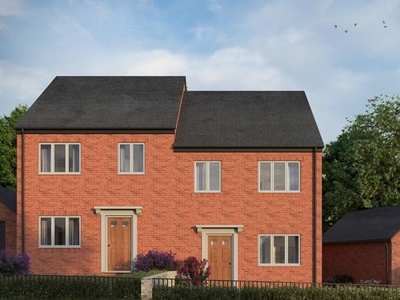 Semi-detached house for sale in Plot 8, The Cherry, Pearsons Wood View, Wessington Lane, South Wingfield, Derbyshire DE55