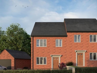 Semi-detached house for sale in Plot 9, The Cherry, Pearsons Wood View, Wessington Lane, South Wingfield, Derbyshire DE55