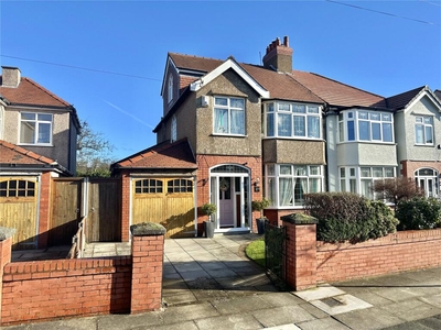 4 bedroom semi-detached house for sale in Brentwood Avenue, Crosby, Sefton, L23