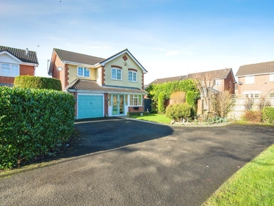 4 bedroom detached house for sale in St. Asaph Drive, WARRINGTON, Cheshire, WA5