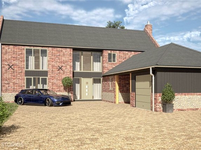 Detached house for sale in Shipdham Road, Plot 1, Granary Barn, Carbrooke, Norfolk IP25