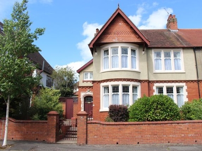 Semi-detached house for sale in Dorchester Avenue, Penylan, Cardiff CF23