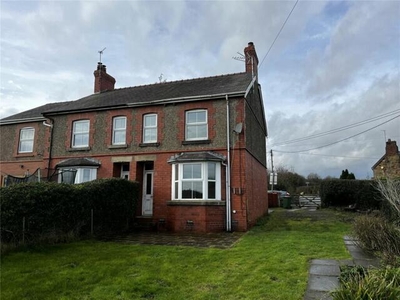 2 Bedroom Semi-detached House For Rent In Chirk, Wrexham
