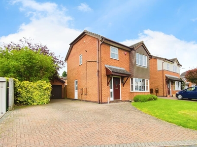 3 bedroom detached house for sale in Roman Way, Syston, LE7