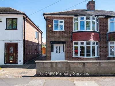 3 bedroom semi-detached house for sale in Fernleigh Avenue, Nottingham, NG3