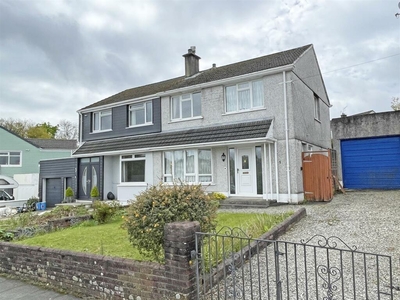3 bedroom semi-detached house for sale in Rospeath Crescent, Manadon, Plymouth, PL2