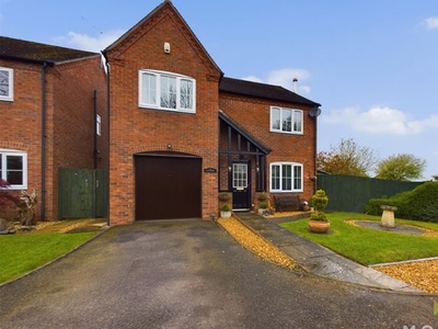 Detached house for sale in The Woodlands, Newtown, Wem, Shrewsbury SY4