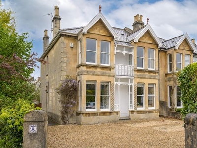 Semi-detached house for sale in Combe Park, Bath, Somerset BA1