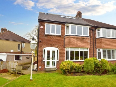 Semi-detached house for sale in Foxholes Lane, Calverley, Pudsey, West Yorkshire LS28