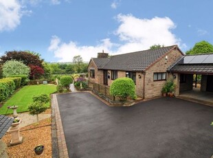 Detached bungalow for sale in Hockley Meadow, Foxt, Staffordshire ST10