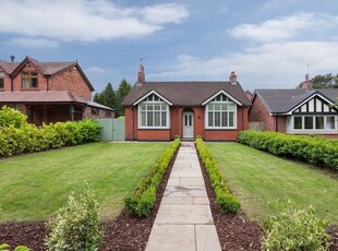 Detached bungalow for sale in Holmes Chapel Road, Somerford, Congleton CW12