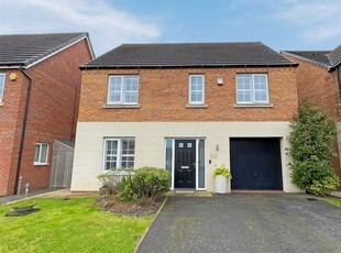 Detached house for sale in Angell Drive, Market Harborough, Leicestershire LE16