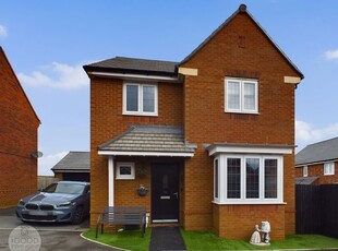 Detached house for sale in Dunnock Close, Hereford HR4