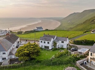 Detached house for sale in New Park Cottage, Rhossili, Swansea SA3