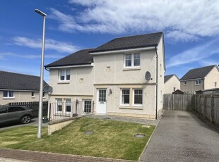 Semi-detached house for sale in 48 Wade's Circle, Milton Of Leys, Inverness. IV2