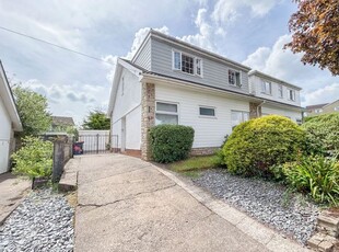 Semi-detached house for sale in Highfield Close, Caerleon NP18