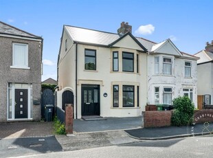 Semi-detached house for sale in Llangattock Road, Fairwater, Cardiff CF5