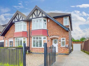 Semi-detached house for sale in Saville Road, Woodthorpe, Nottinghamshire NG5