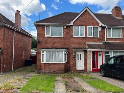 3 Bedroom End Of Terrace House For Sale In Great Barr