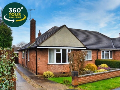 2 bedroom semi-detached bungalow for sale in Primrose Hill, Oadby, Leicester, LE2